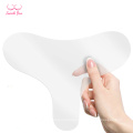 Amazon hot sale Silicone Anti Wrinkle Chest Pad Neck Pad  Reusable Transparent